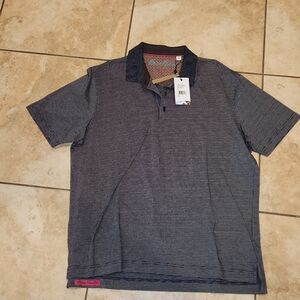Robert Graham Navy Polo Shirt